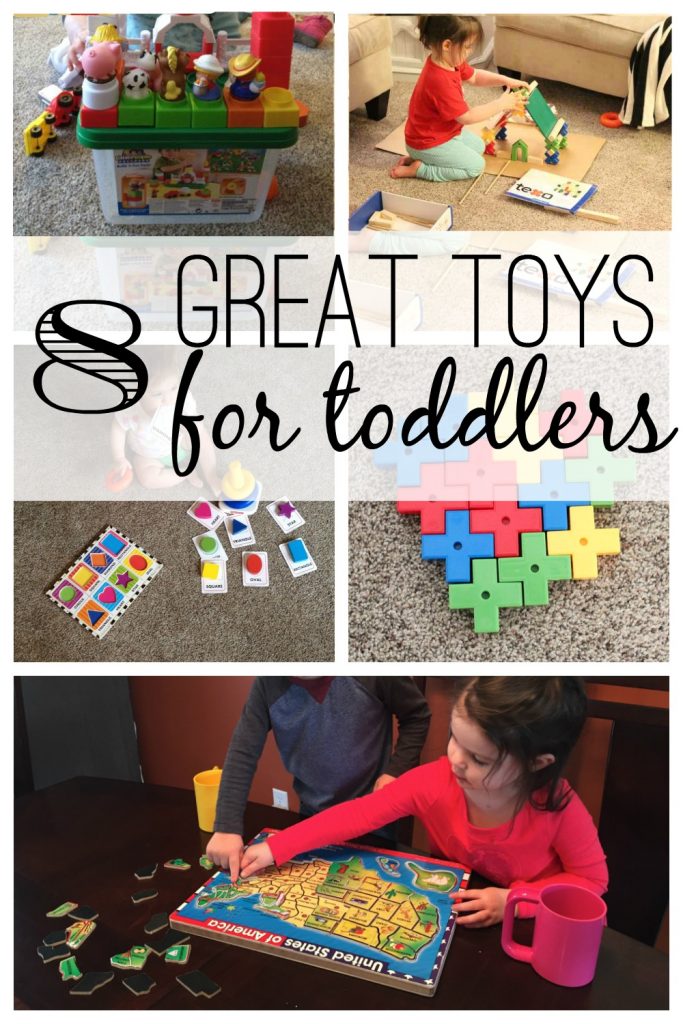 8 best toddler toys: Looking for toy ideas for a 1 or 2 year old?! These are the 8 most played with toys at our house. 