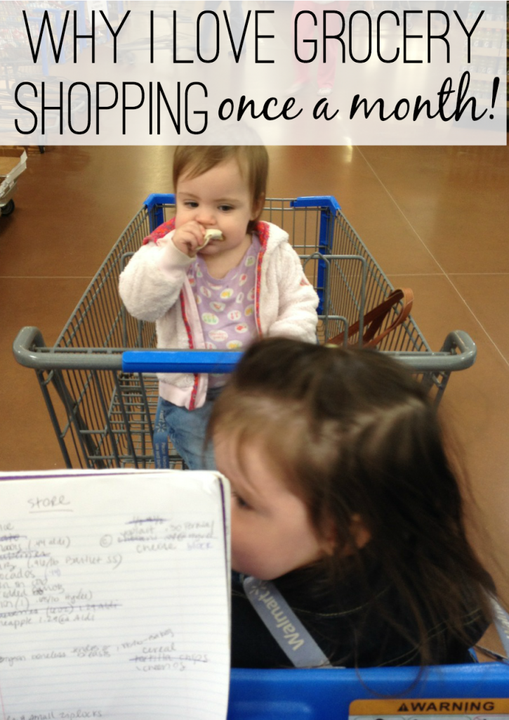 I used to meal plan & grocery shop once a week. Now, I do one big trip a month with a couple produce runs throughout the month. Grocery shopping once a month changed my life!! Okay, that's a little dramatic. But seriously, it's so much less work and we spend so much less money! Easier & saves time and money!? Yes Please!! Here's why I love grocery shopping just once a month. http://wp.me/p6bl1n-Nr