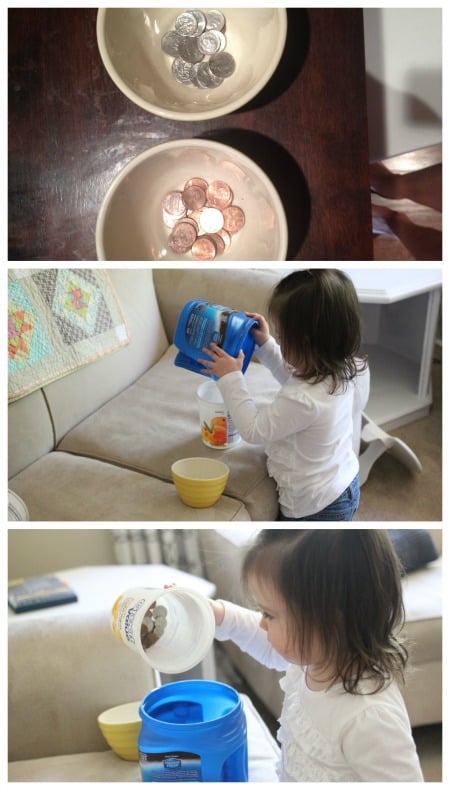 cheap, no prep, DIY homemade toddler activities