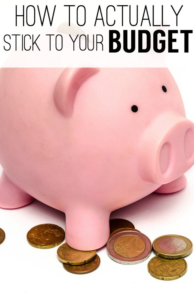 how to actually stick to a budget: here are 4 changes you can make in order to truly stick to a budget this year.