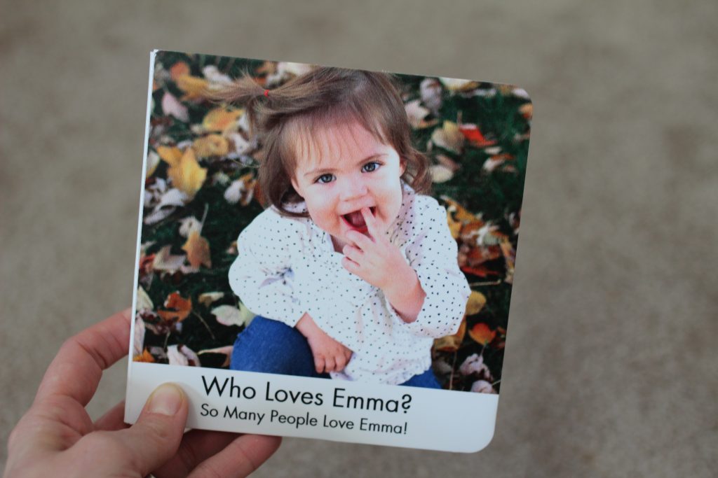 Personalized baby board hot sale book