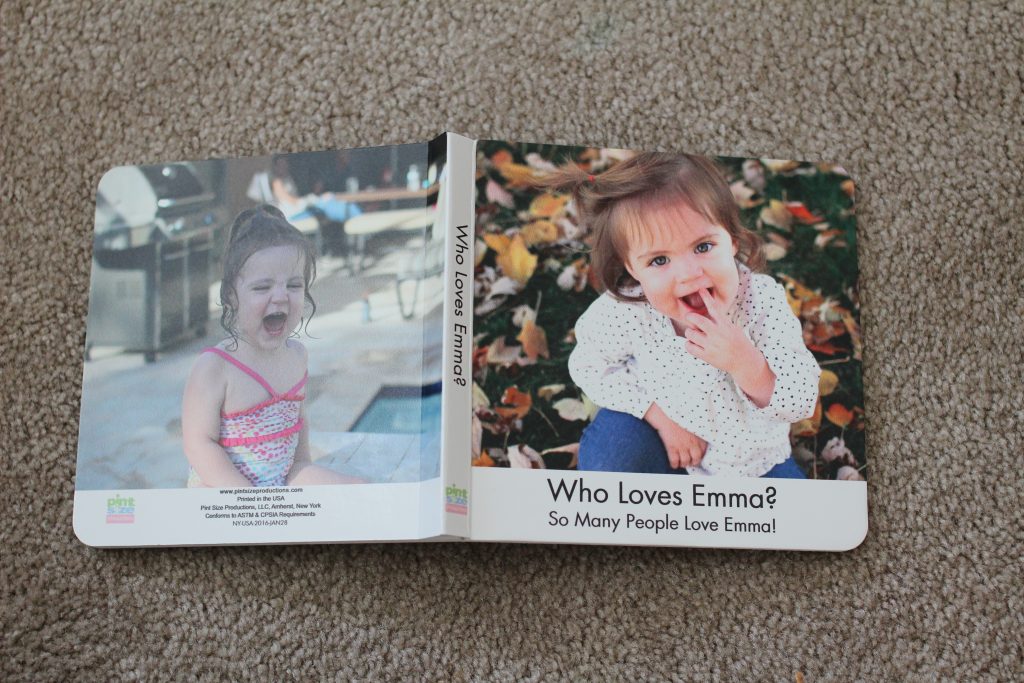 Custom Board Book Giveaway from Pint Size Productions 