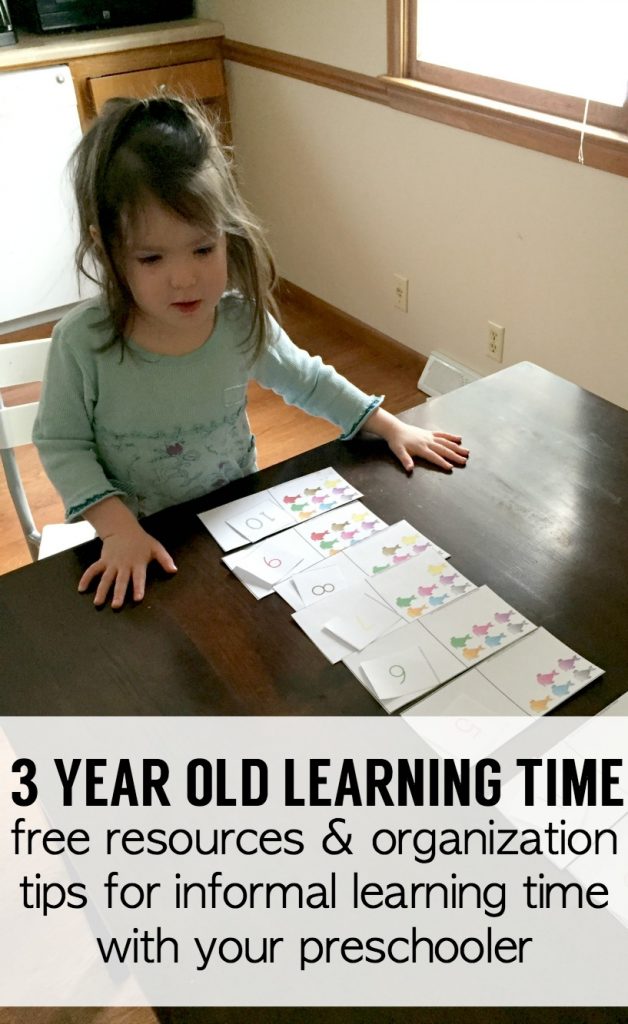 We recently started "learning time." I don't even call it "home school" yet because it's informal. But I do some prep each week. Everything is simple & easy. Here are my home school preschool curriculum and prep details and some organizational tips for minimizing the amount of extra time you put in. After all, they're only 3 ;) 