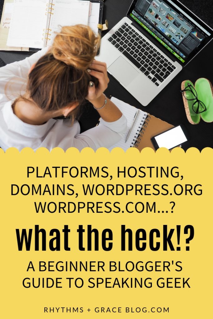 Ugh I'd been researching how to start a blog forever and FINALLY FOUND THIS post that explains hosting for beginner bloggers. If you are trying to figure out wordpress.org vs wordpress.com and how to start a blog, read this simple explanation of blog hosting before you start! #blogging #blogtips #beginnerblogs #bosslady #momblog