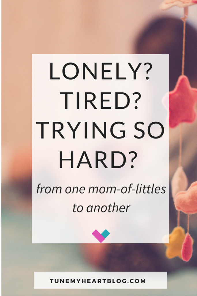 I was straight up exhausted all the time. And lonely as all get out... then her dumb song would come into my head. "Let us not grow weary of doing good."