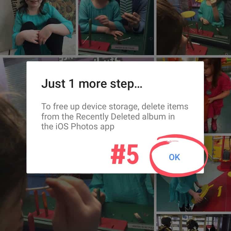 google photos tutorial step 6