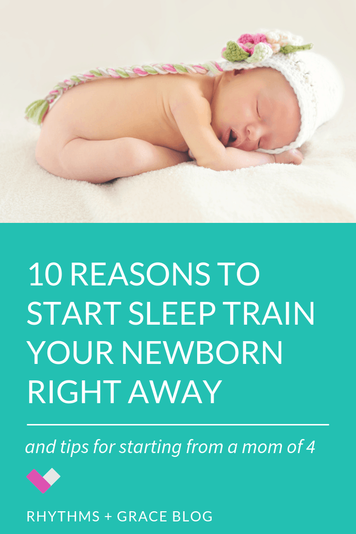 sleep train newborn