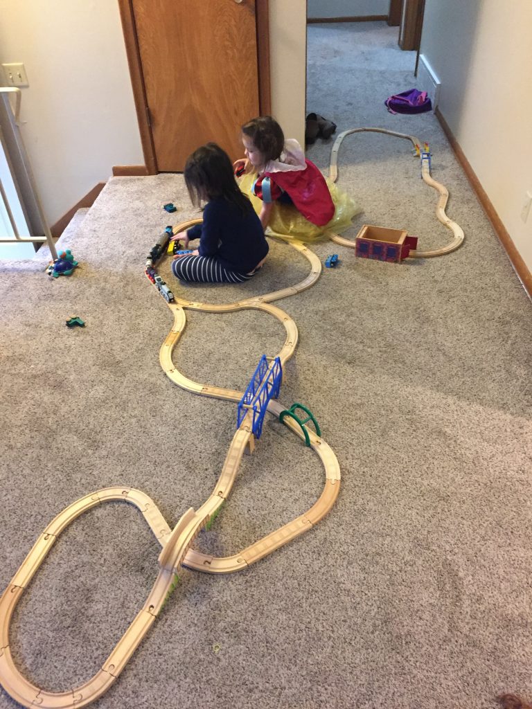 nursing activities for toddlers: trains