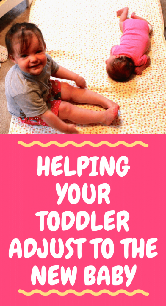 help toddler adjust to baby