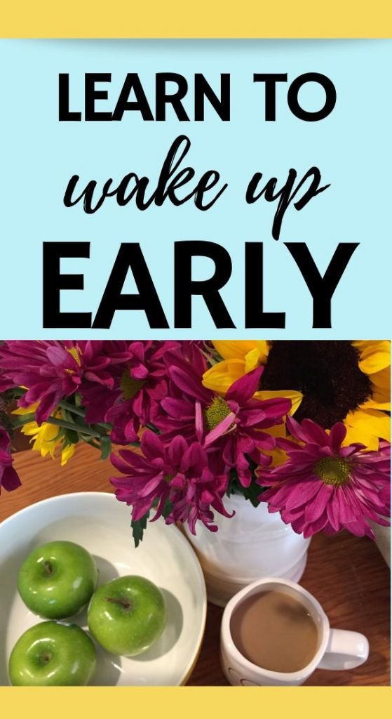 morning routine for moms