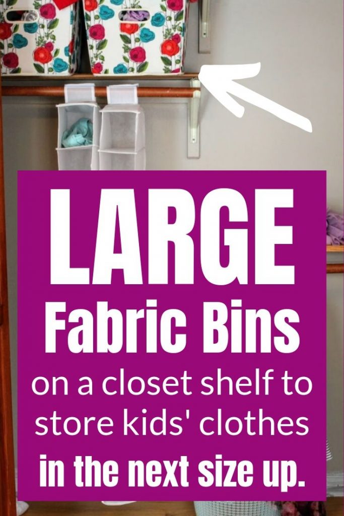 store extra kids clothes