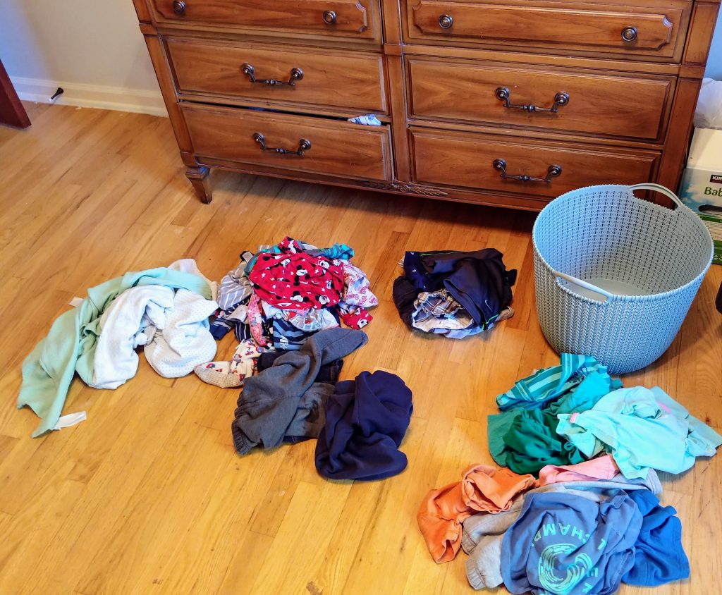 5 years later: Konmaried pants drawer is holding up strong! (Sock