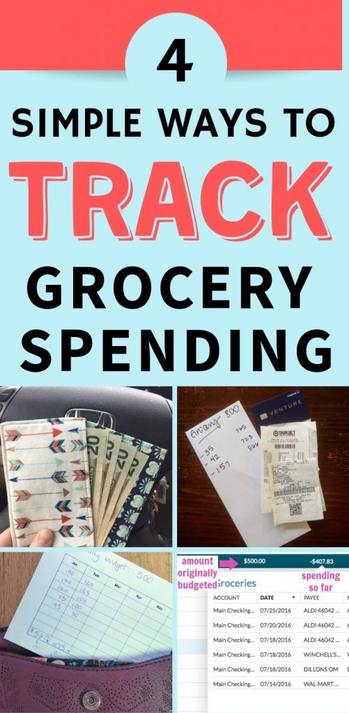 how to track grocery spending