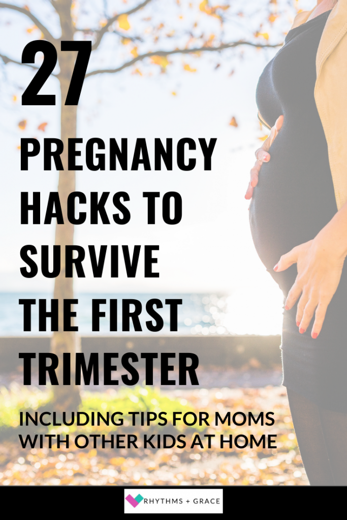 pregnancy tips surviving first trimester nausea