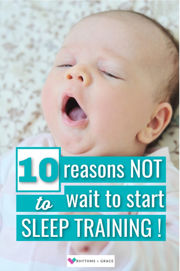 reasons to start sleep training newborn now