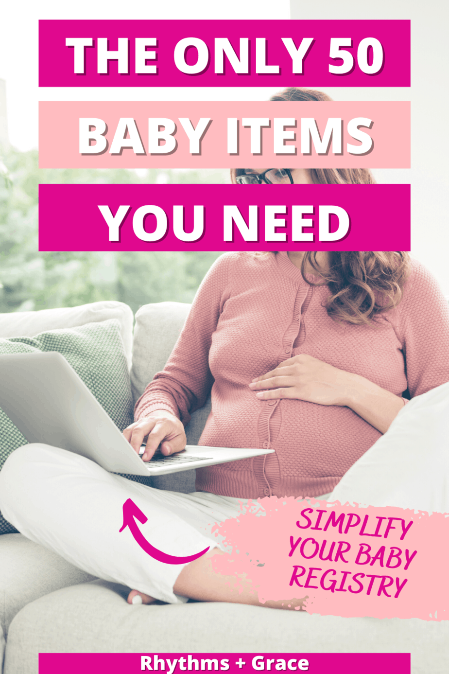 minimalist baby registry must haves