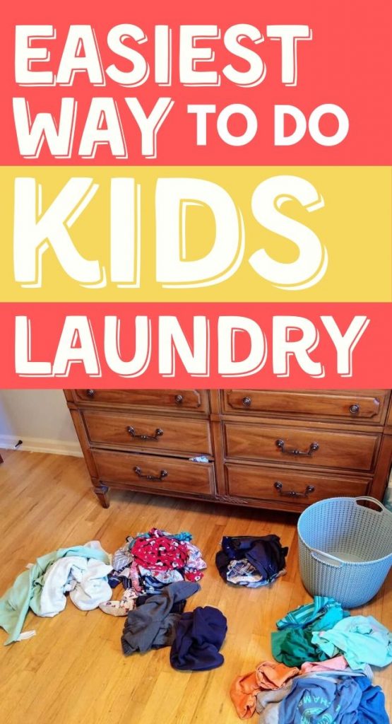 no folding no sorting simple kids laundry