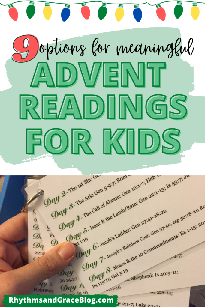 advent reading for kids ages 4-10