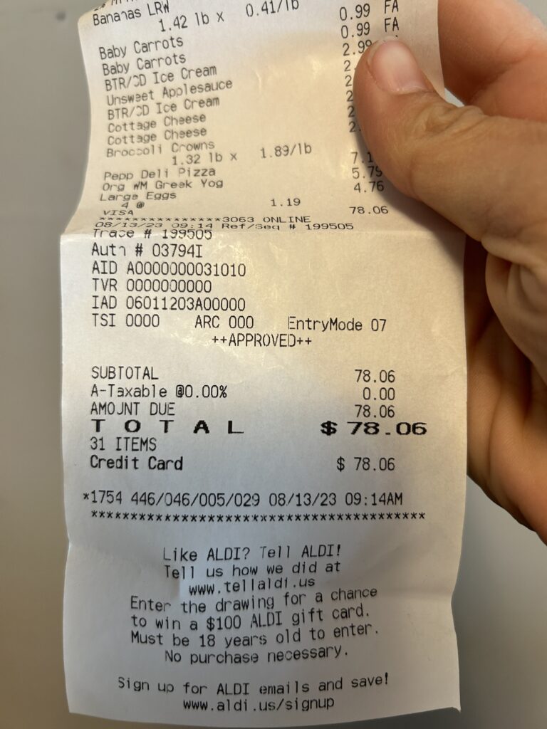 healthy dinners grocery budget